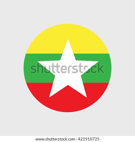 Burma national flag