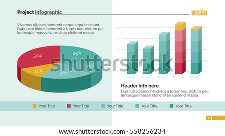 Two Data Charts Slide Template
