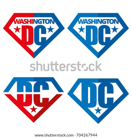 United states of America Vector logos USA Washington DC