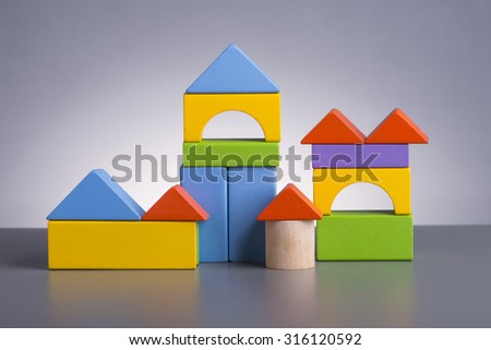 Wooden house (Housing Loan Concept)