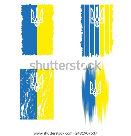 UKRAINE FLAG TRIDENT, Flag, Ukraine coat of arms, Trident Ukraine Clip Art, Flag Ukraine Trident Vector