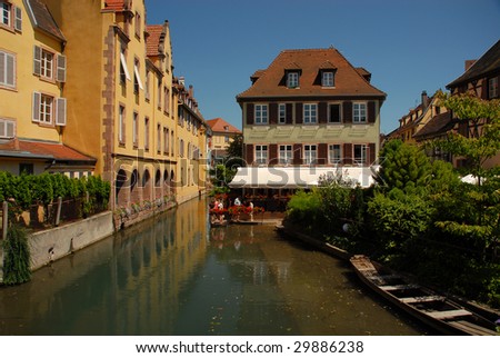 Petite Venice in Colmar, France