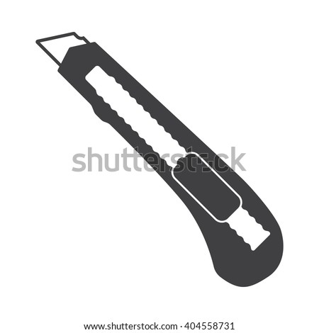 Knife icon Vector Illustration on the white background.