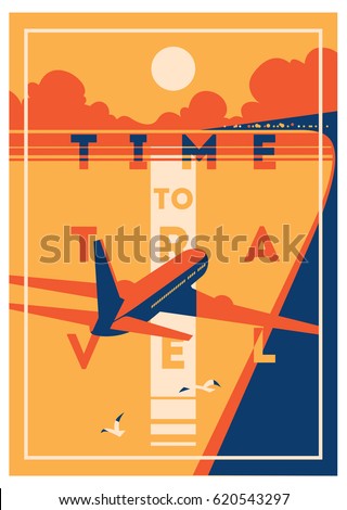 Time to Travel and Summer Holiday poster.