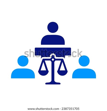 Justice Scale, judge and two people on the left and right. Public Law, Political honesty, Prosecutor, Maritime laws, Compare, Bankruptcy, Human Rights, law firm, Court, Jury, legal system, decision.