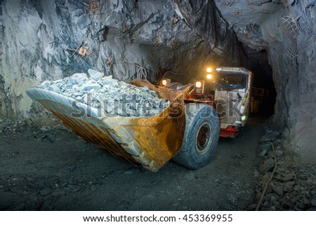Similar – Image, Stock Photo Tunnel in a historic bunker complex.