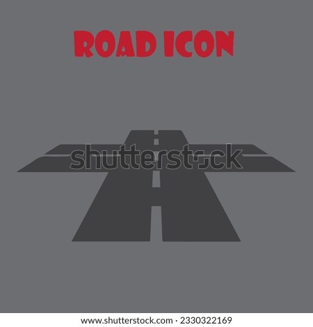 Roads icons set. Road forks icon. Road sections of different shapes. Line with editable stroke.Route Related Vector Line Icons. Contains such Icons as Map with a Pin, Route map, Navigator, Direction.