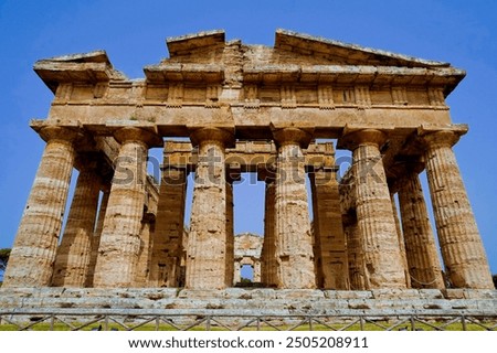 Similar – Image, Stock Photo Column, Paestum Campania