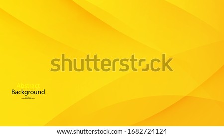 Yellow tone color background abstract art vector
