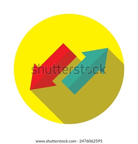 up and down icon design vector illustration