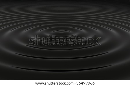 black water or oil ripples