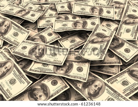 Financial background money illustration