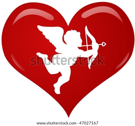 Eros Heart Stock Vector Illustration 47027167 : Shutterstock