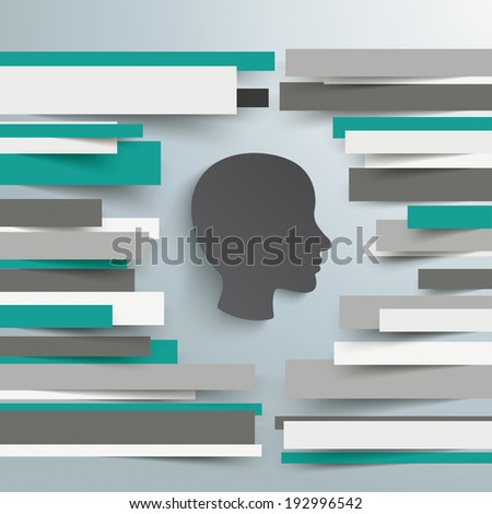 Colored paper lines on the grey background. Eps 10 vector file.