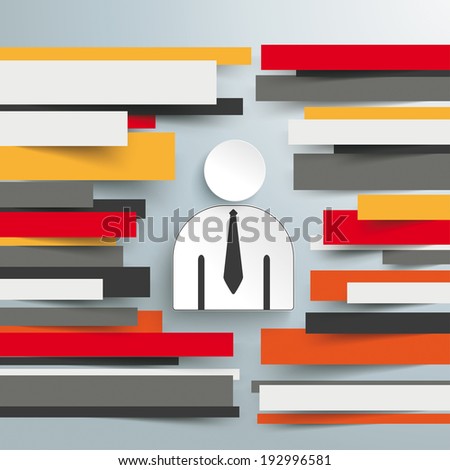 Colored paper lines on the grey background. Eps 10 vector file.