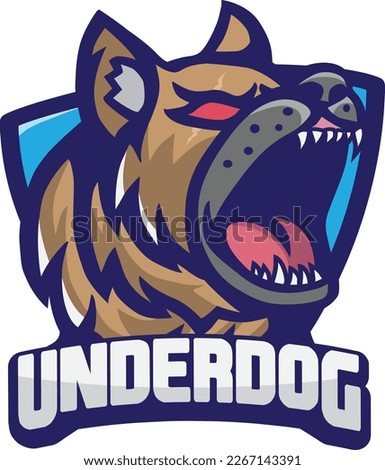 logo mascot underdog for your brand