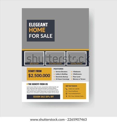 real estate flyer, real estate flyers, real estate flyer template, real estate flyer design