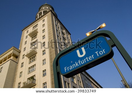 Similar – Image, Stock Photo Frankfurt Avenue Berlin