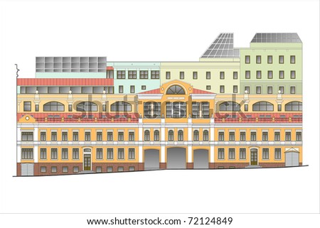 Classical architecture of Moscow of second half 18th century