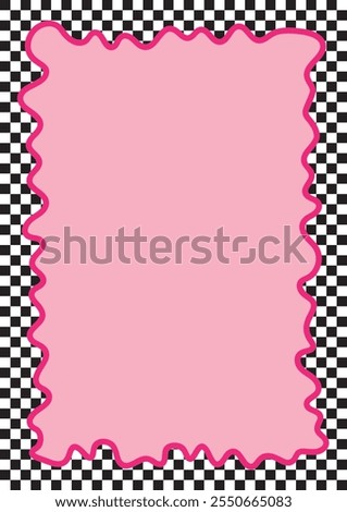 Similar – Image, Stock Photo Curvy wave band pink Surface. Modern Abstract 3D Background. 3D Render. Usable for Background, Wallpaper, Banner, Poster, Brochure, Card, Web, Presentation. modern geometric graphic design