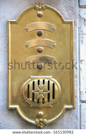 Antique door bell