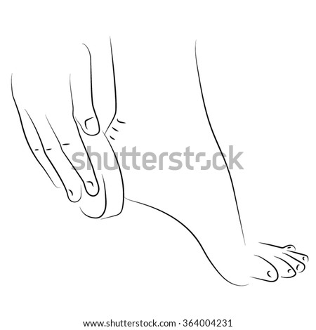 Heels Blister Dry Foot Woman. Woman Pumice Heel Blisters On Heels, Hand ...