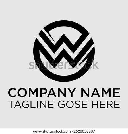 Initial Letter WW Logo. Creative And Modern WW logo Design. ww logo design illustrator ww. 