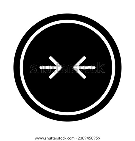  diagonally Button  directions shrink Icon 