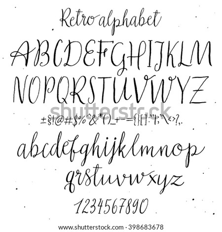 Retro Cursive Font