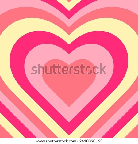 Heart background line icon. Love, knock, pump, valve, beat, rhythm, pulse, soul, feelings, Valentine's day. Vector icon for business and advertising