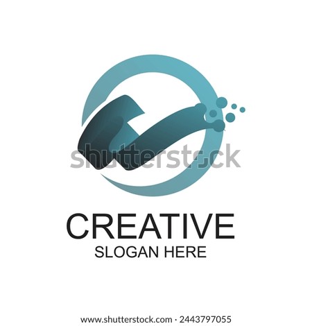 Letter w logo design simple concept Premium Vector
