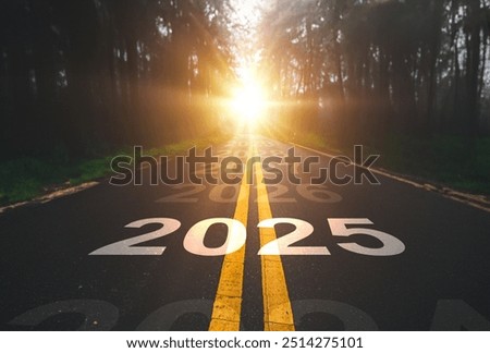 Similar – Image, Stock Photo new beginning End start