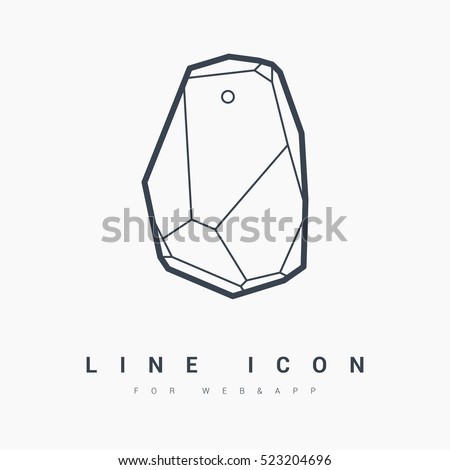 beacon isolated minimal icon. home radar graph line vector icon for websites and mobile minimalistic flat design. 