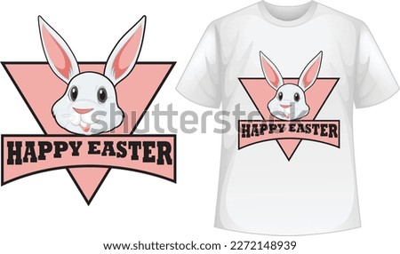 Happy Easter Sunday T-shirt Designs Template
