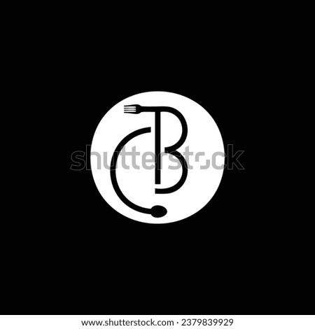 Letter TBC Logo Design. Black and White Logo. Usable for Business Logos. Flat Vector Logo Design Template