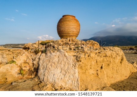 Similar – Image, Stock Photo 350-year-old Amphora call Koronios