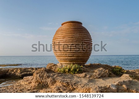 Similar – Image, Stock Photo 350-year-old Amphora call Koronios