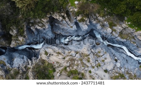 Similar – Image, Stock Photo View into the Alcantara gorge