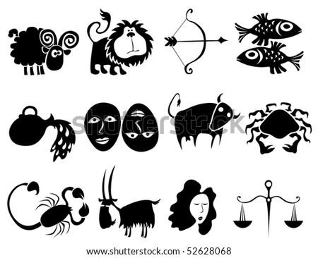 Funny Astrology Signs Vector | Download Free Vector Art | Free-Vectors