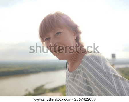 Similar – Image, Stock Photo hillside location