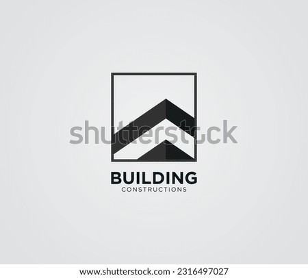 real estate logo, line, latters, clean, minimal vectors, latters