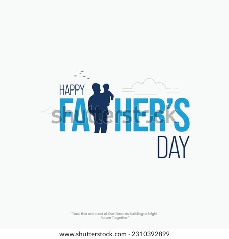 Similar – Image, Stock Photo Father with sons Masculine