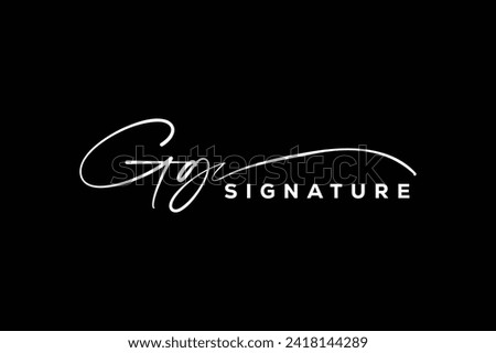 GG initials Handwriting signature logo. GG Hand drawn Calligraphy lettering Vector. GG letter real estate, beauty, photography letter logo design.