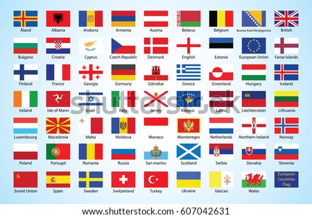 Flags of Europe 