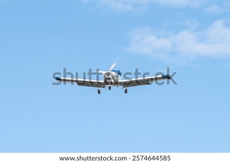 Similar – Image, Stock Photo aircraft approaching for landing