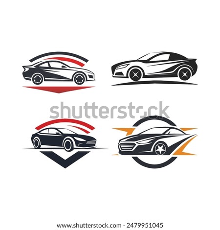 Set of Car Logo Icons Vector Illustration - Ideal for T-shirt Design, Hoodie Design, Pillow Cover Design, and More