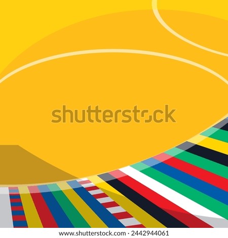 Soccer European championship 2024 Abstract Summer background soccer banner Football pattern Europe Champion League award cup Soccer ball Winner world WIN Euro Finale Game Germany competition wallpaper