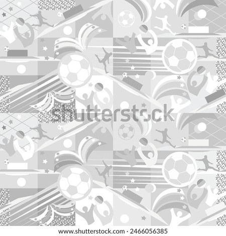 Soccer European championship seamless pattern 2024 Abstract Summer background soccer banner Football Europe Champion League award cup Soccer ball Winner world WIN Euro Finale Game Germany competition