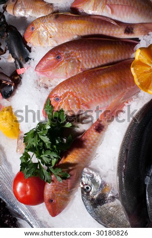 Frozen fish for cooking