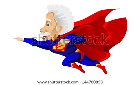 Old Man Stock Vector Illustration 144780853 : Shutterstock